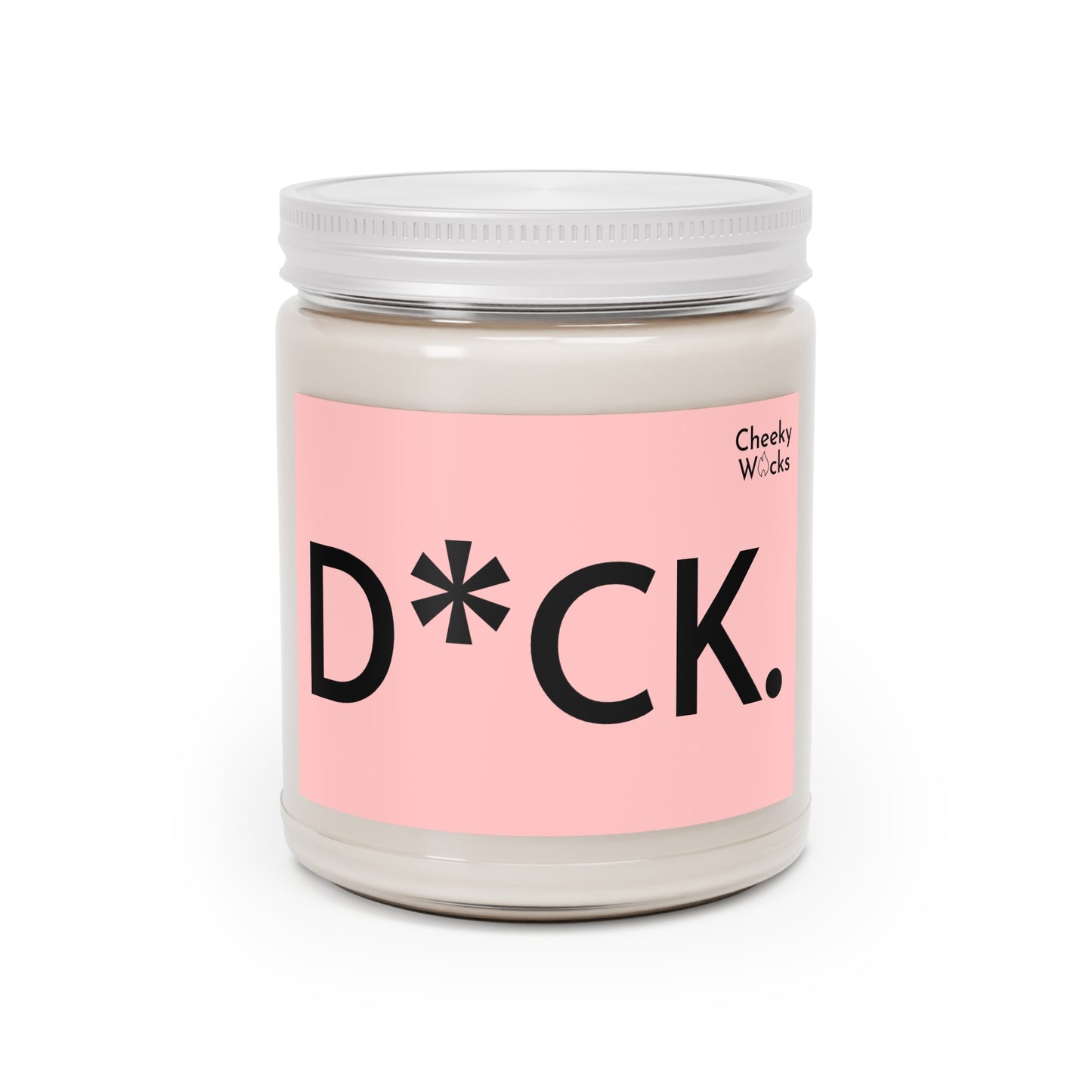 9oz scented candle - D*CK