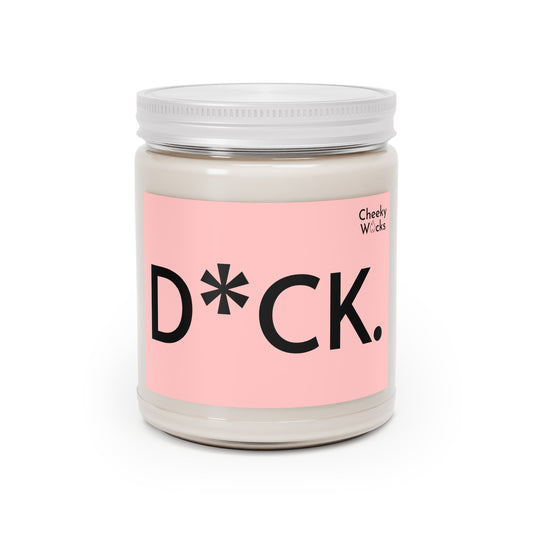 9oz scented candle - D*CK